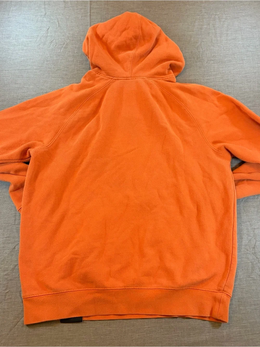 Hasta Muerte Ski Mask Angel Graphic Pullover Hoodie Orange Size Small Streetwear